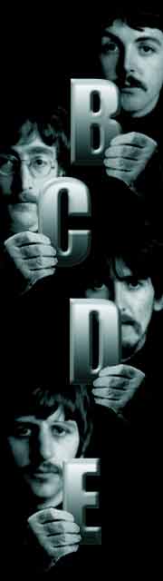 Letter B, letter C<br>letter D, letter E