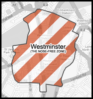 Map of the designated area
