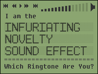 Click here to take The Ringtones Quiz!