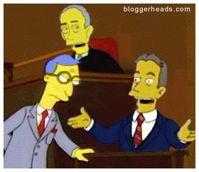 Tony Blair at the Hutton Inquiry: Simpsons version