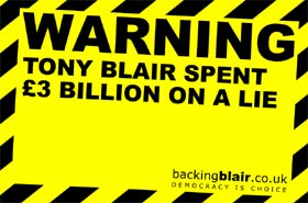 Tony Blair is a big, fat liar!