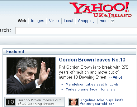 Yahoo gets hopes up.