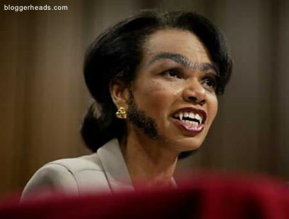 Condi Rice - she turned a blind eye to evidence