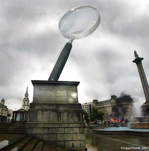 London - Traflagar Square Empty Plinth