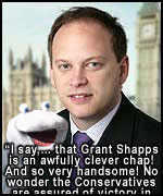 Grant Shapps and friend