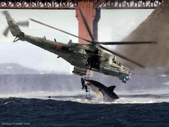 Sharks and Helicopters 8