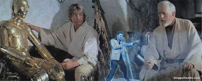 Photoshopping - Elvis in Star Wars 1