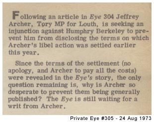 Private Eye 1973!