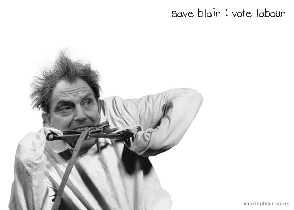 Tony Blair eats his own brains
