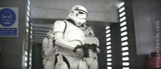 Good thing he wore his helmet, then