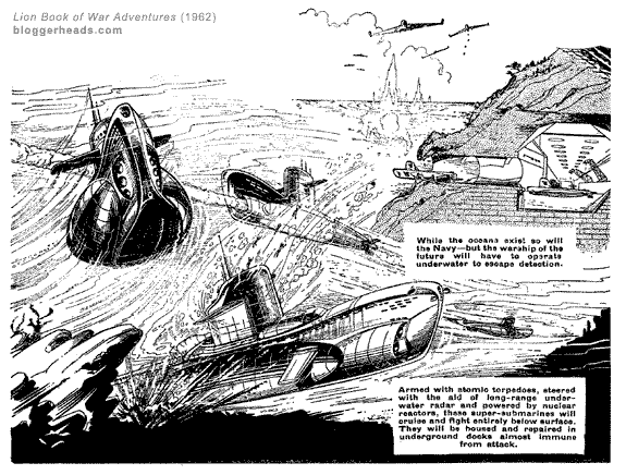 Lion Book of War Adventures 1962: Missile Bases in the Sky! 4 of 6