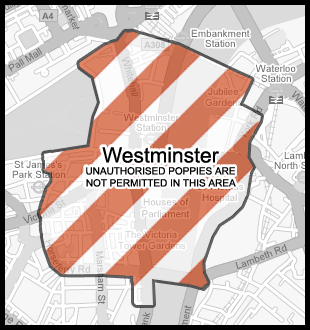 Map of the designated area