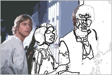 Star Wars - Colour by Numbers